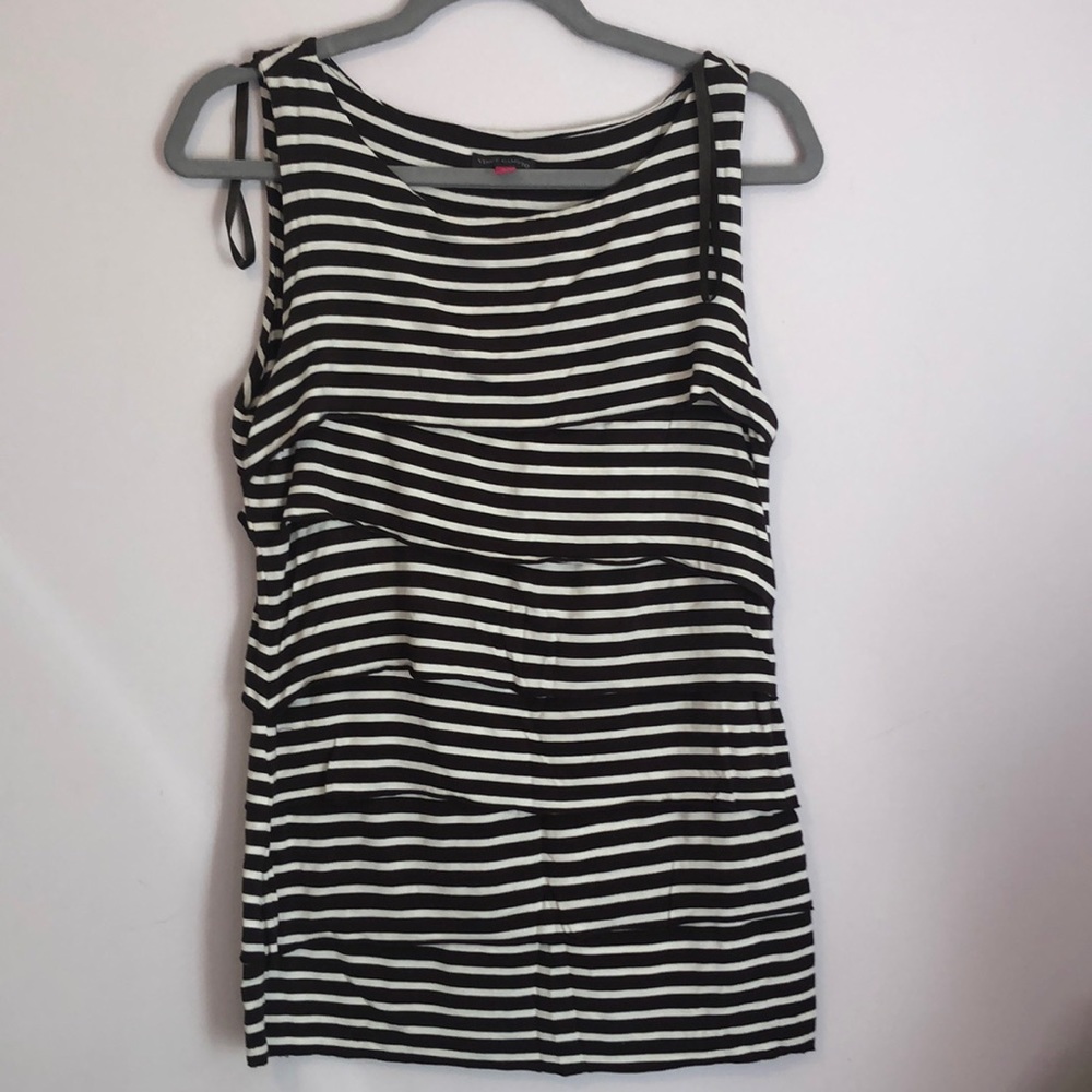 Vince Camino layered stripe tank